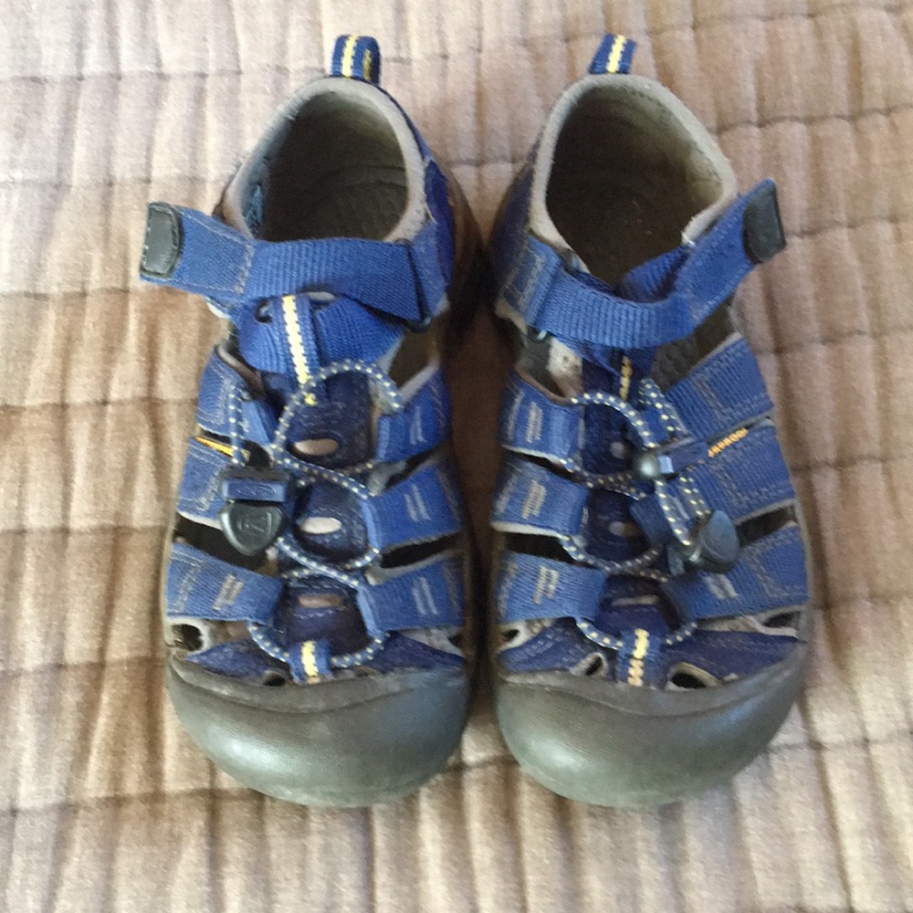 Keen’s boy shoes.